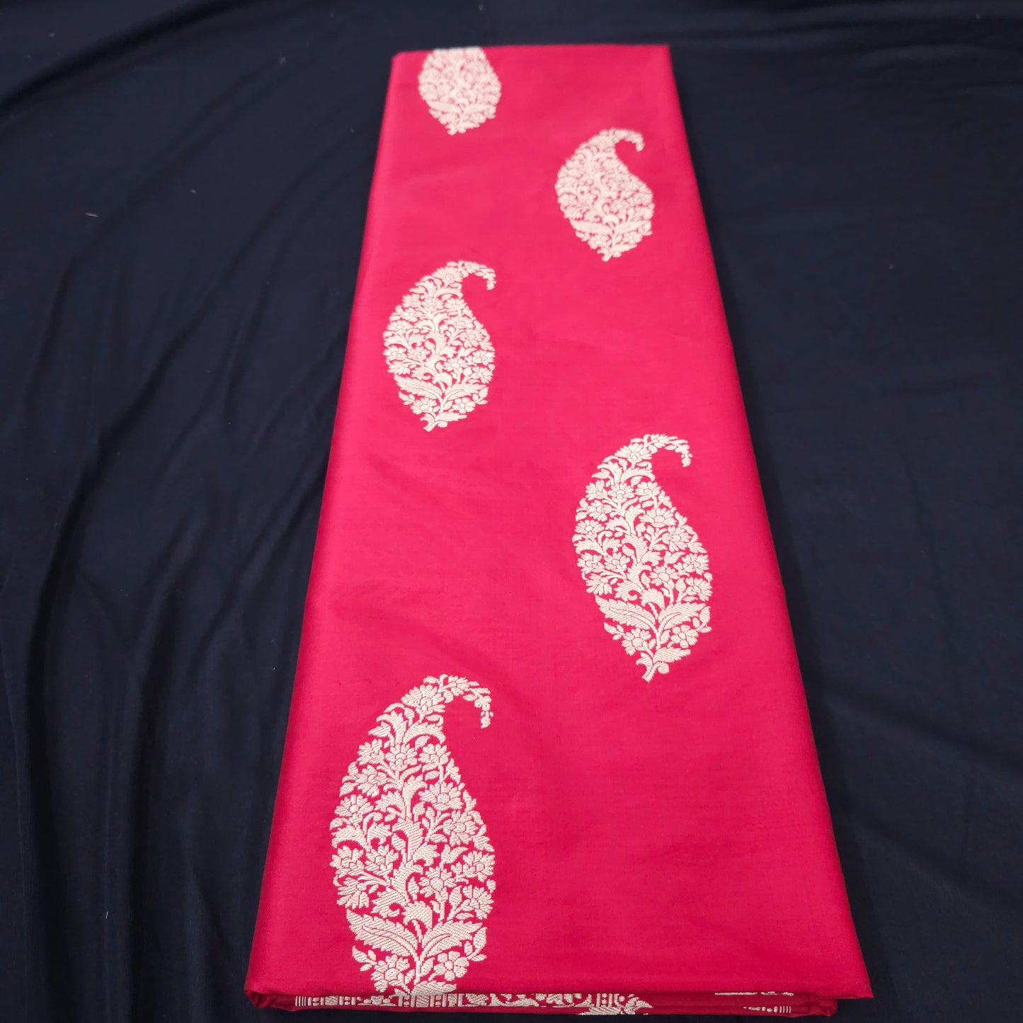 Red Pure Silk Saree