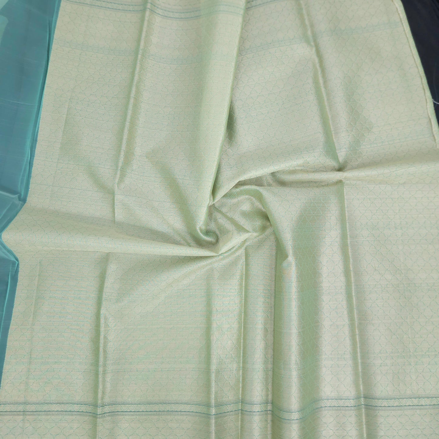 Blue Kohra Saree
