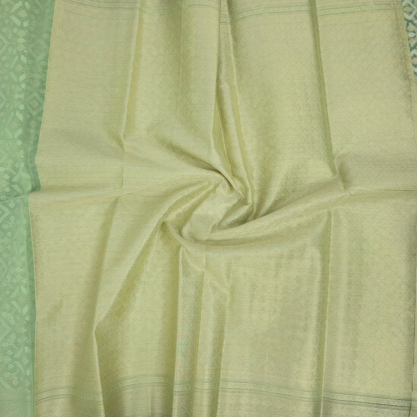 Sea Green Kohra Saree