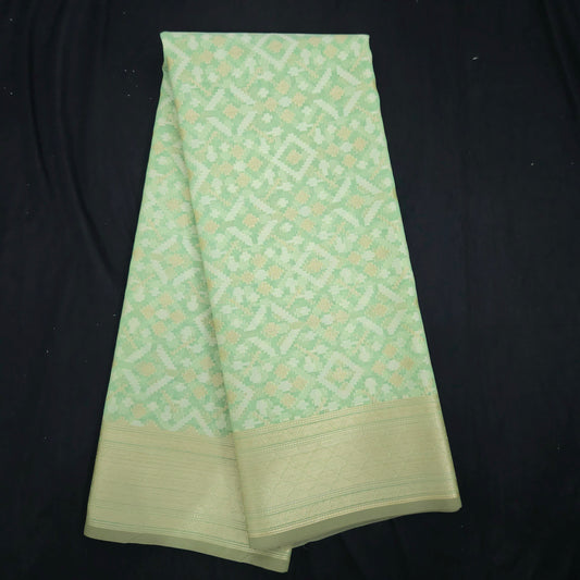 Sea Green Kohra Saree