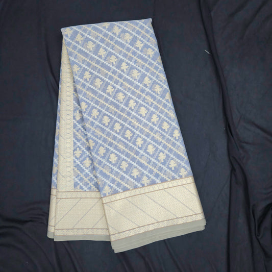 Grey Kohra Saree
