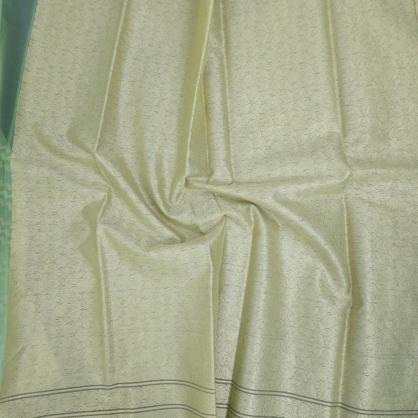 Sea Green Kohra Saree